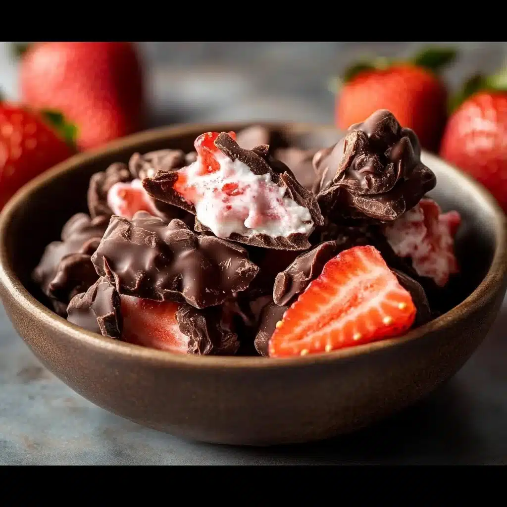 Chocolate Strawberry Yogurt Chocolate Strawberry Yogurt Chocolate Strawberry Yogurt Clusters (Viral Recipe!)
