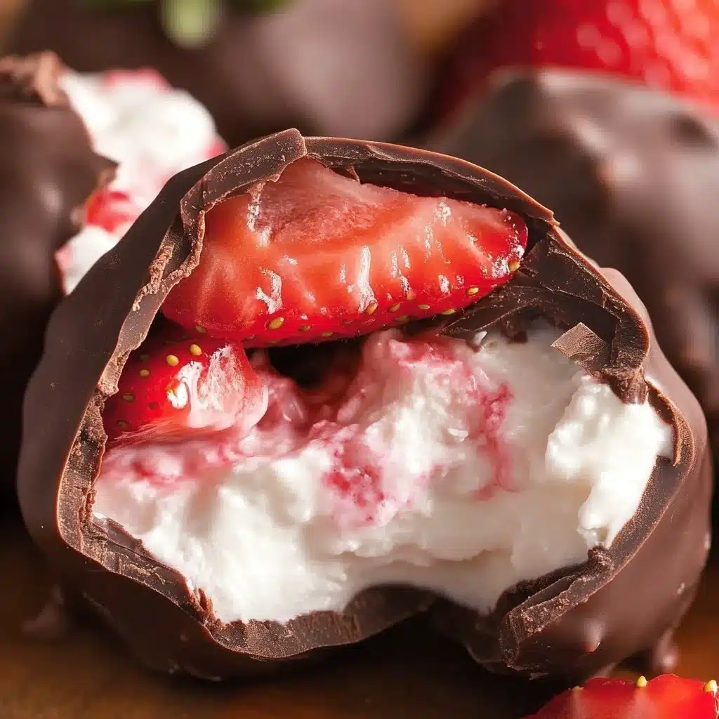 Chocolate Strawberry Yogurt Chocolate Strawberry Yogurt Chocolate Strawberry Yogurt Clusters (Viral Recipe!)