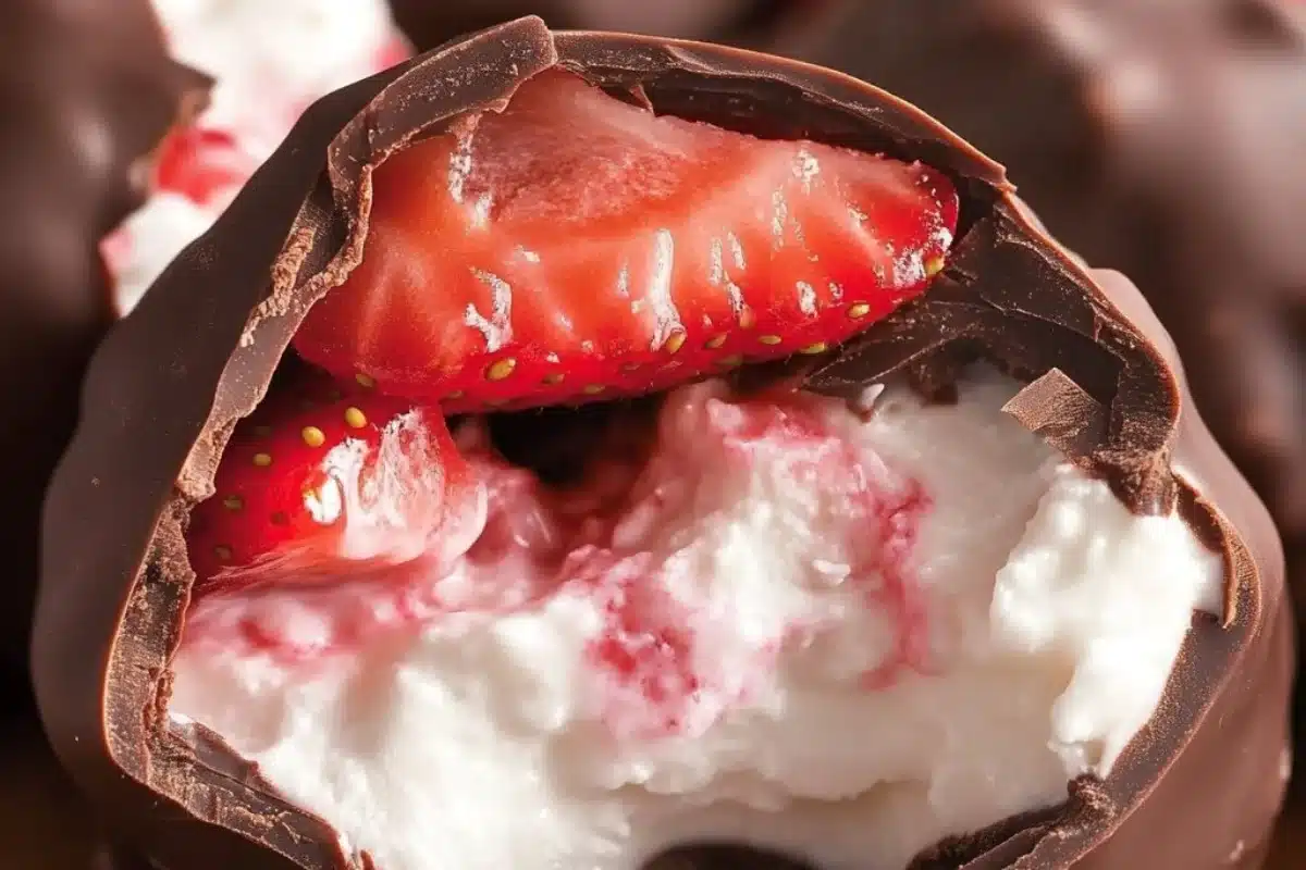 Chocolate Strawberry Yogurt Chocolate Strawberry Yogurt Chocolate Strawberry Yogurt Clusters (Viral Recipe!)