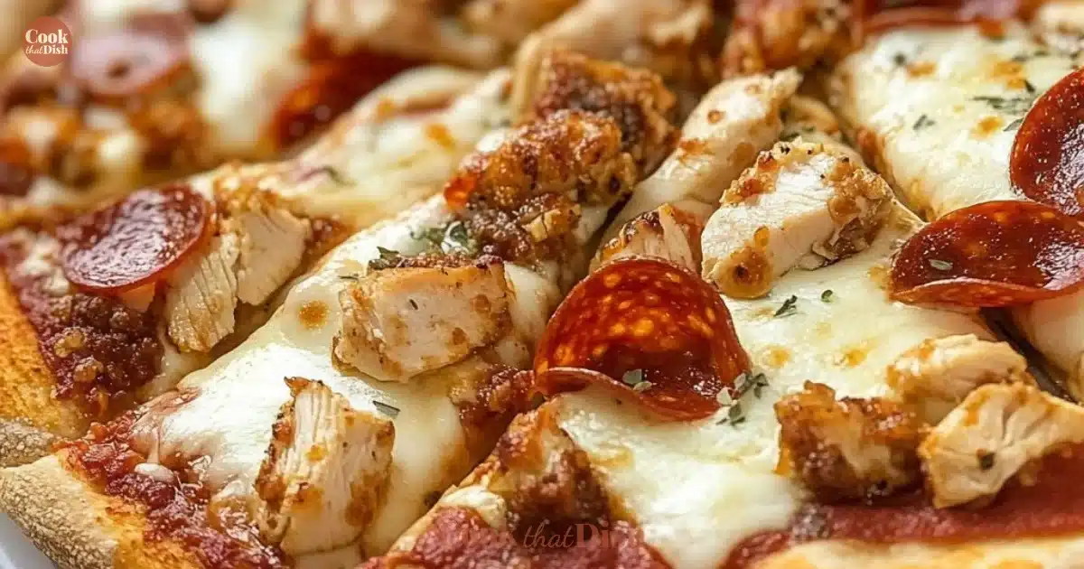 Ground Chicken Pizza Crust Recipe chicken pizza crust Ground Chicken Pizza Crust Recipe