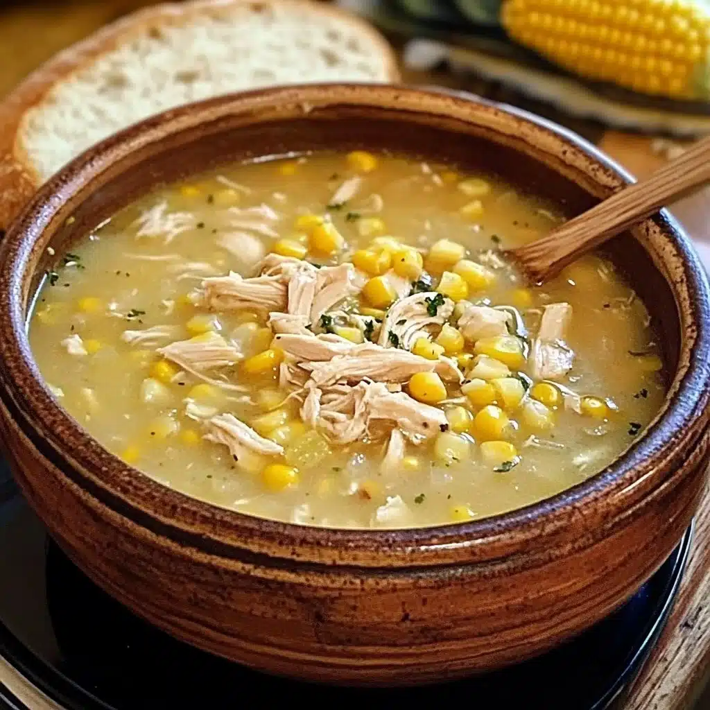 Chicken Corn Soup chicken corn soup Pennsylvania Dutch Chicken Corn Soup with Dumplings