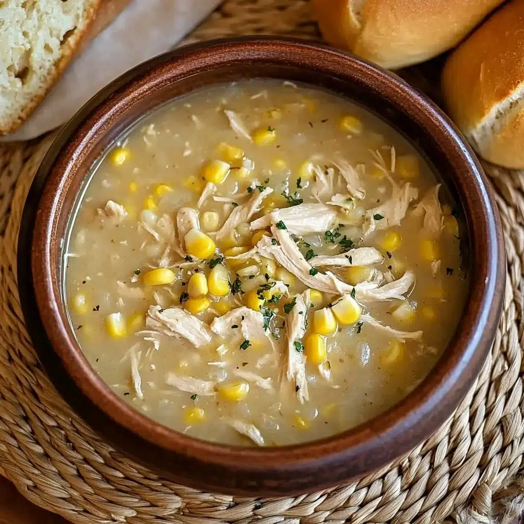 Chicken Corn Soup chicken corn soup Pennsylvania Dutch Chicken Corn Soup with Dumplings