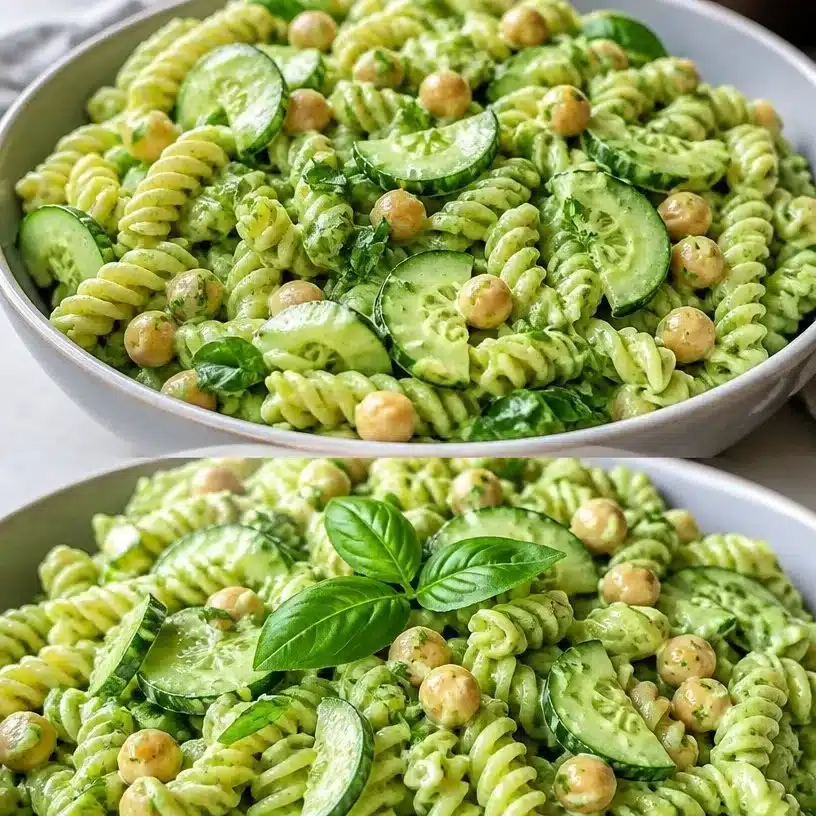 20 Minute Green Goddess Pasta Salad