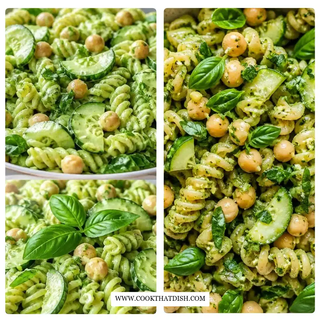 20 Minute Green Goddess Pasta Salad