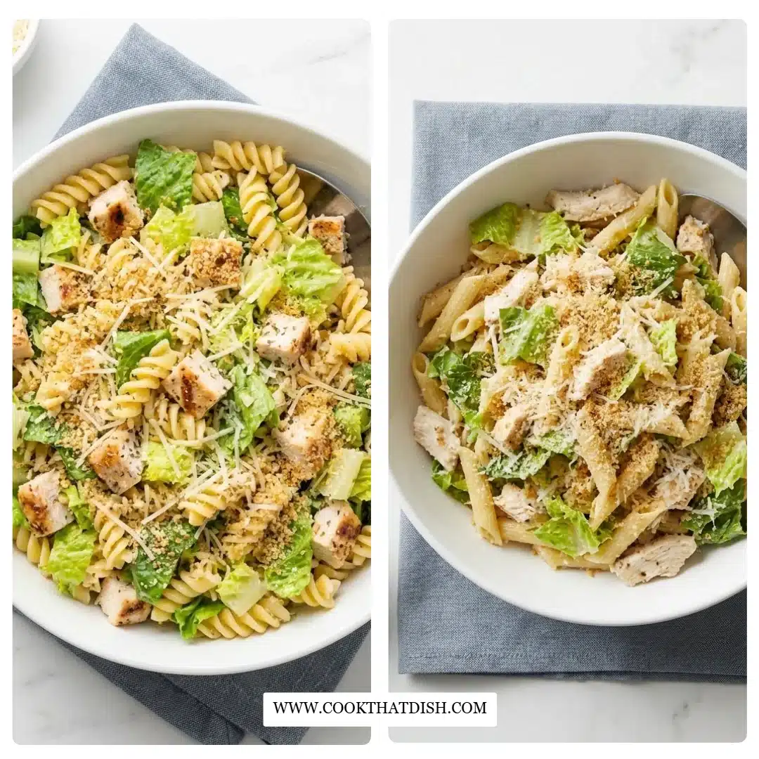 Chicken Caesar Pasta Salad
