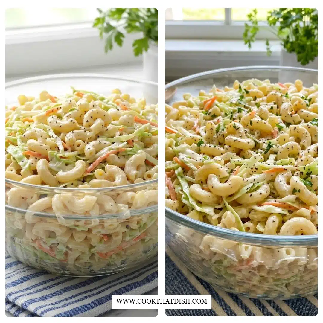 Creamy Pasta Salad with Coleslaw Dressing That Wows Every Time