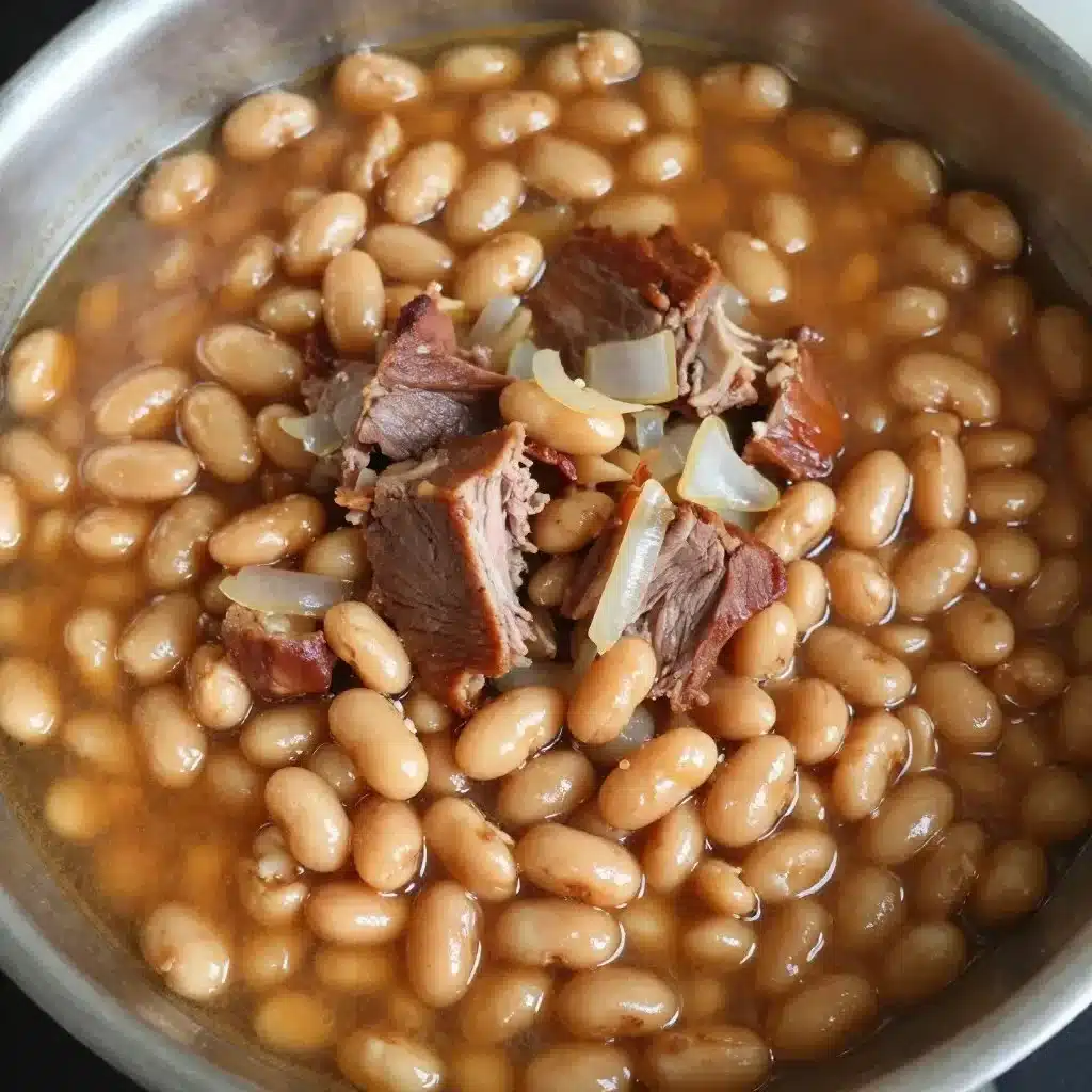 Crockpot Ham and Beans