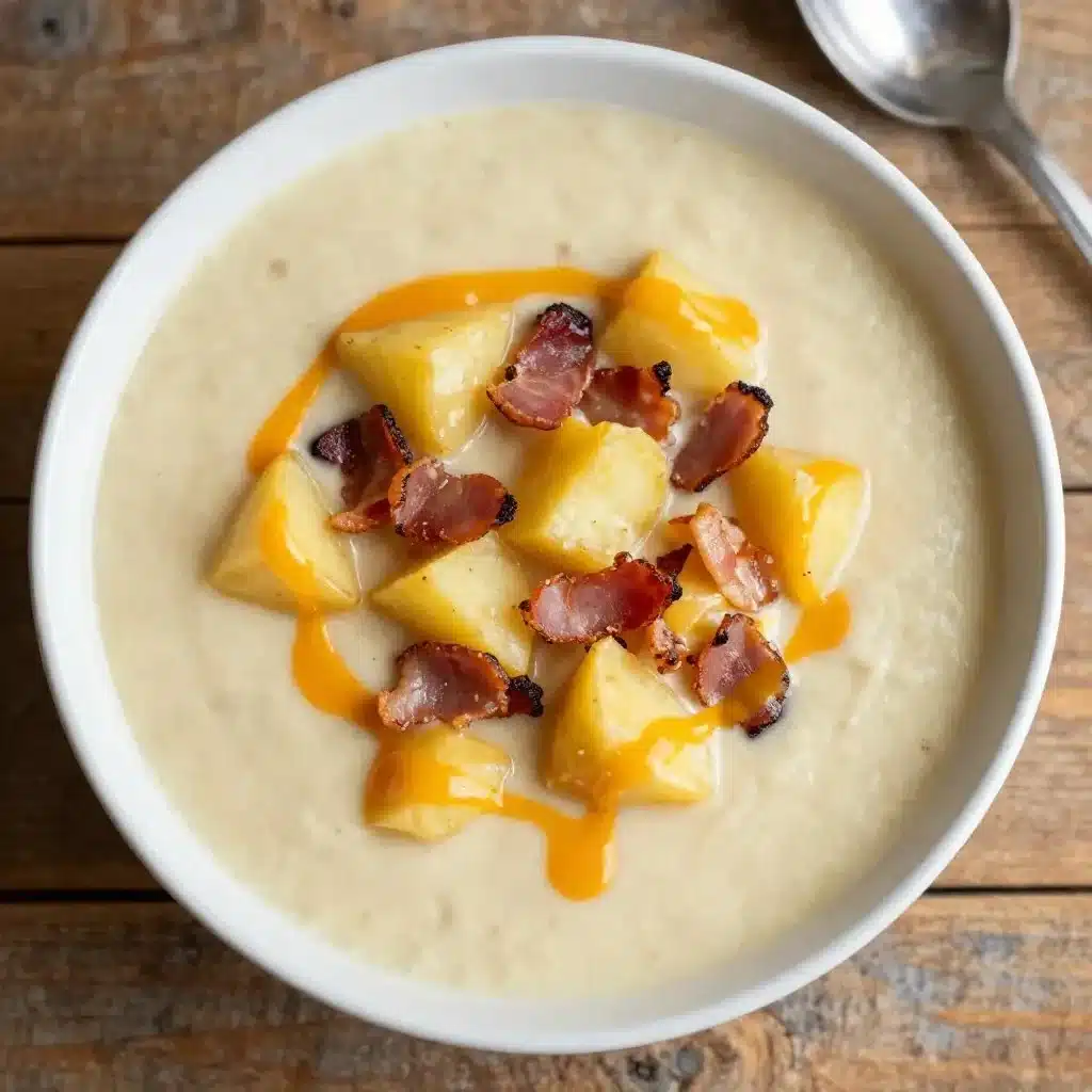Crockpot Loaded Baked Potato Soup