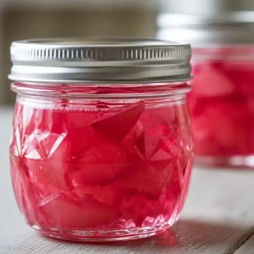 Homemade Rhubarb Jelly