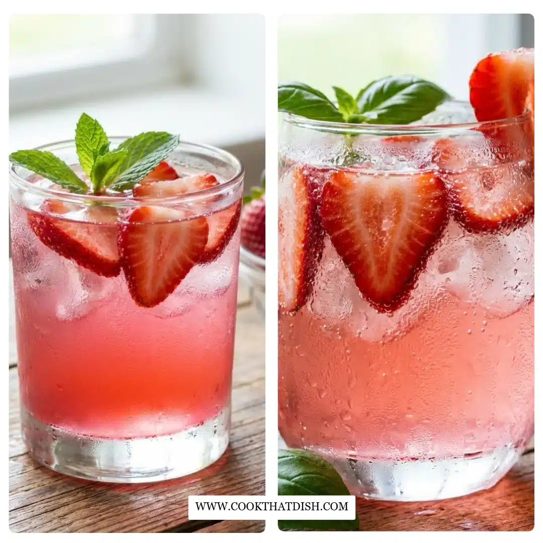 Homemade Strawberry Electrolyte Drink