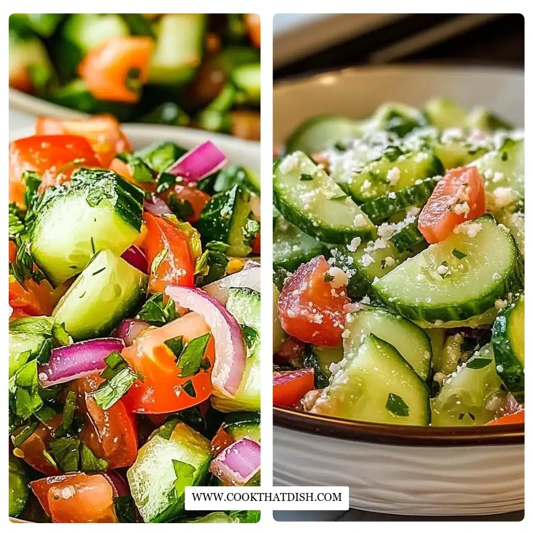 Italian Cucumber Salad