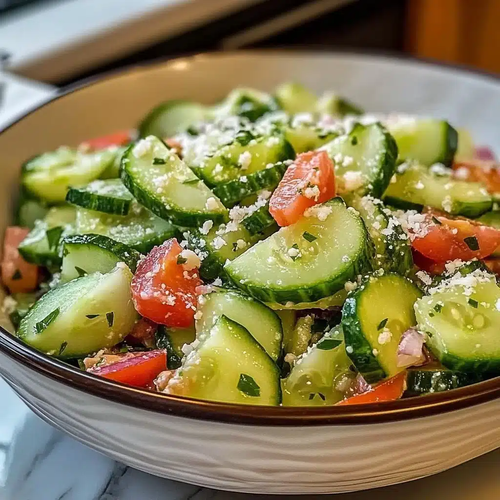 Italian Cucumber Salad