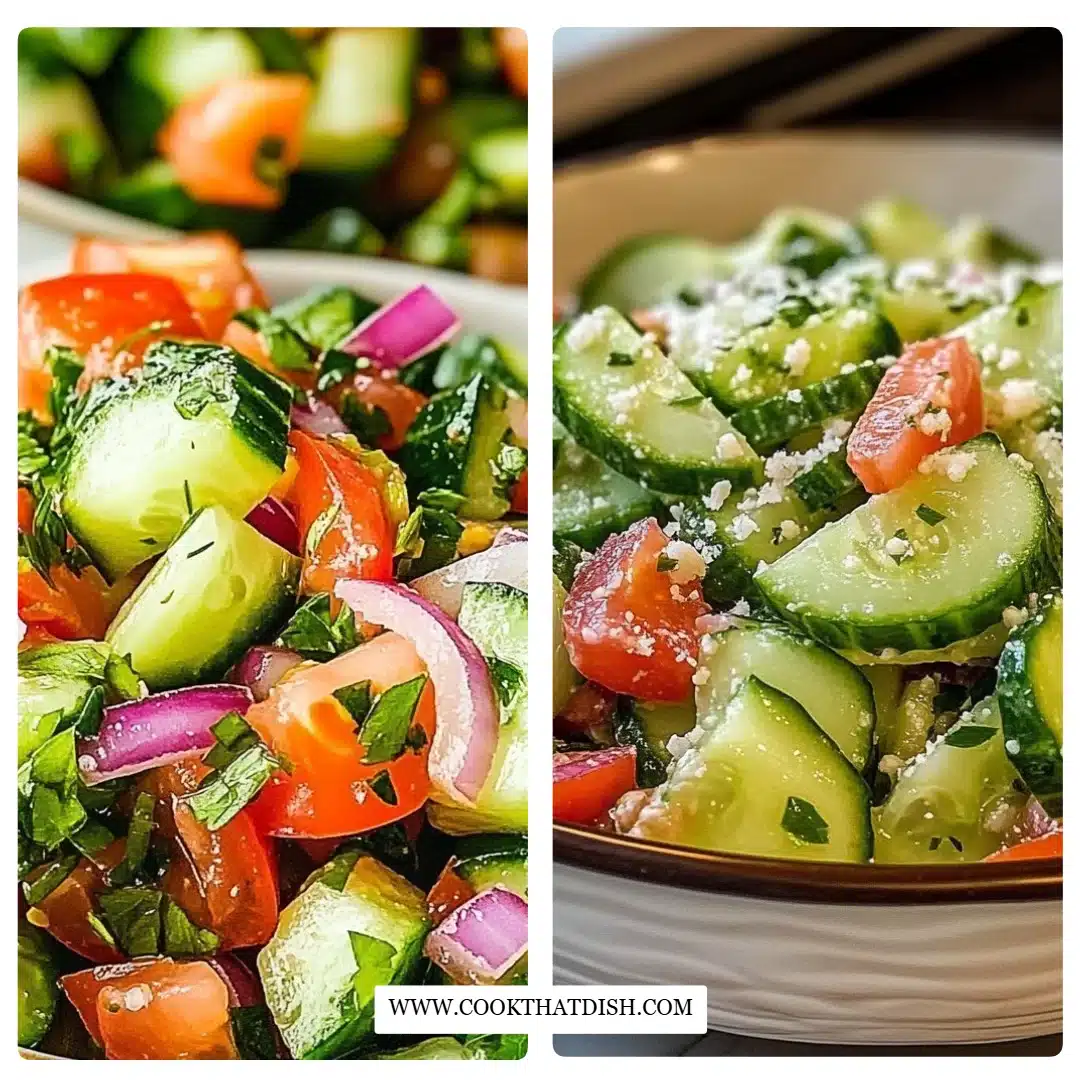Italian Cucumber Salad