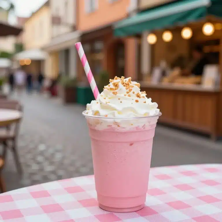 Homemade Pink Drink Starbucks Recipe with coconut milk and strawberries