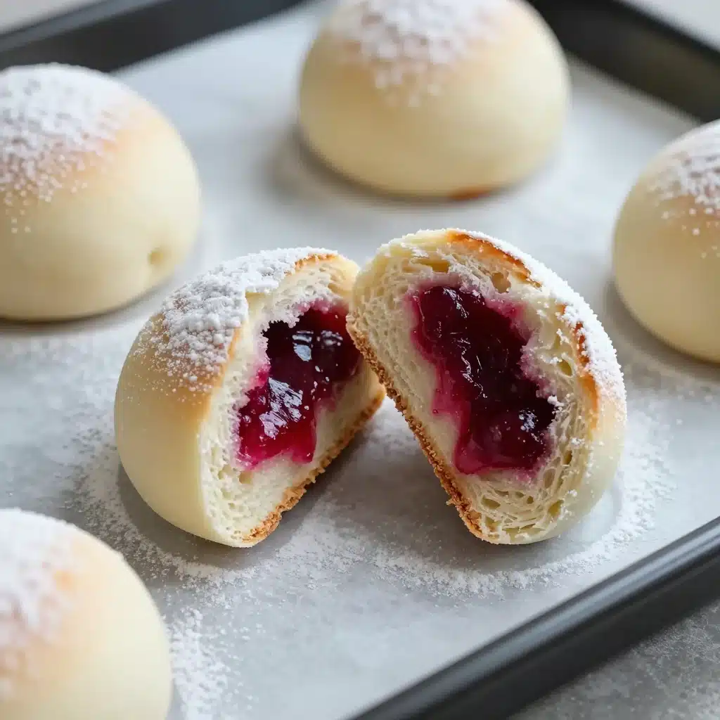 Rhubarb Cheesecake Bombs
