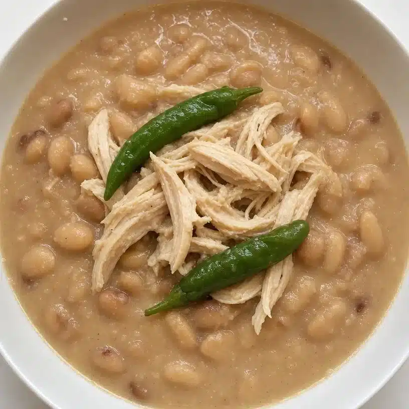 Slow Cooker White Chicken Chili